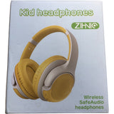 ZIHNIC WH-R1 Kids Headphones Wireless SafeAudio Volume Limited Pink