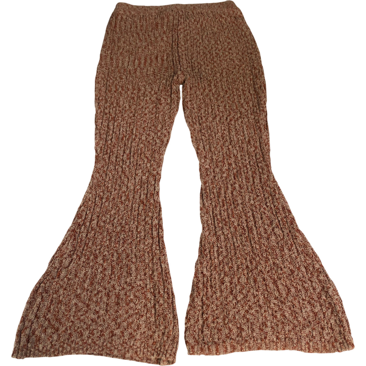 River Island Petite Trousers Women's Flared Knit Trousers Patterned