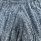 Extra Large Women's Wide Leg Trousers Grey Ribbed Knit Style Size 16