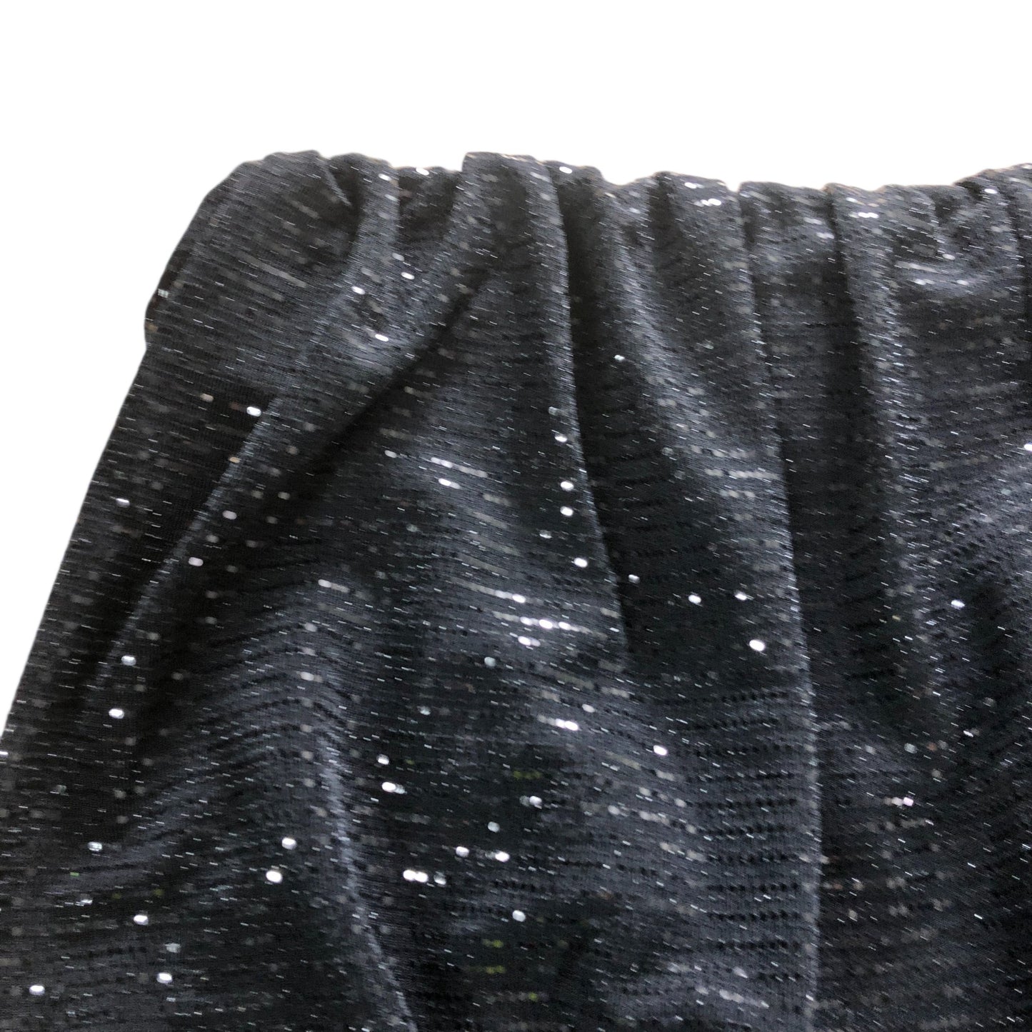 River Island Sequin Bandeau Bubble Hem Dress Women's Black - Size 10