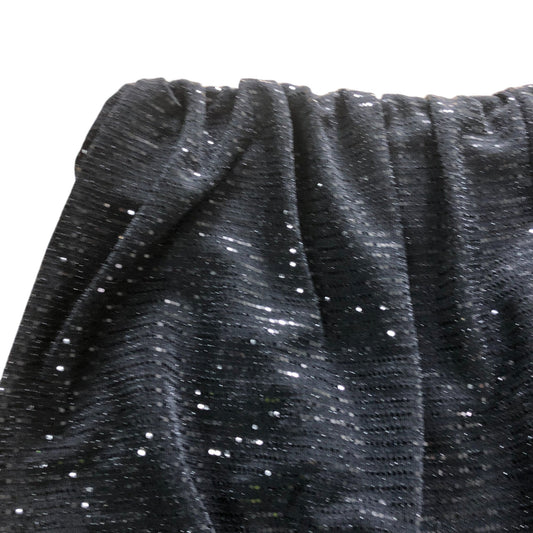 River Island Sequin Bandeau Bubble Hem Dress Women's Black - Size 8