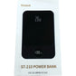 Matast ST-210 Power Bank 10000mAh Wireless Charging 20W Fast Charge Portable