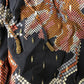 River Island Floral Maxi Dress Women's Long Sleeve Black Embroidered Style - 8
