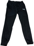 PUMA Activewear Trousers Men's Track Pants Black Lightweight Zipped Cuffs M