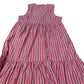 Baukjen Striped Dress UK Size 18 Women's Sleeveless Organic Cotton Red White