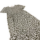 Short Sleeve Midi Dress Women's Patterned Cotton Modal UK12