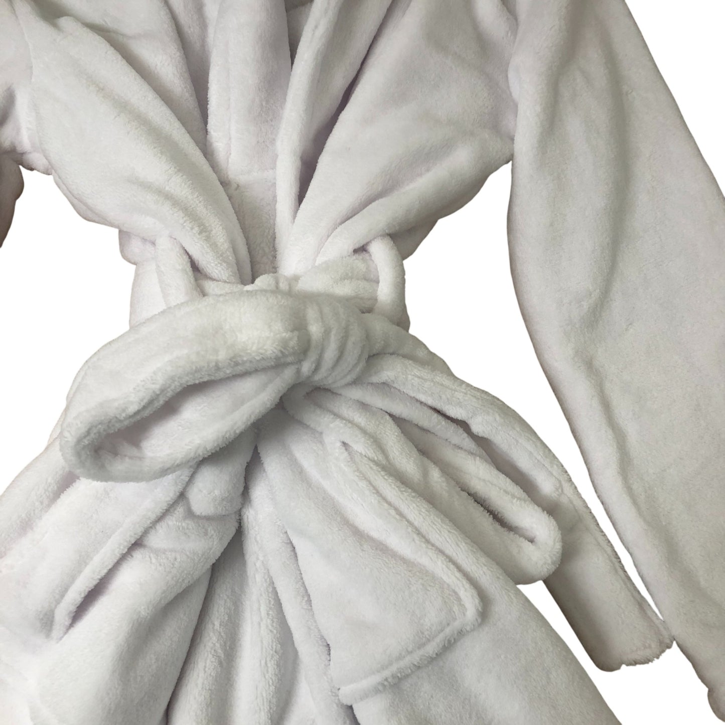 The White Company Women's White Hooded Robe Size 12 Ultra Soft Cosy Nightwear
