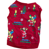 The Simpsons Merry Christmas Dog Coat