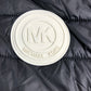 Michael Kors S Black MK Travel Engineered Women's Vest Padded Jacket