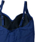 Win.Max One Piece Swimsuit Swimdress Skirted Deep Blue Size 12