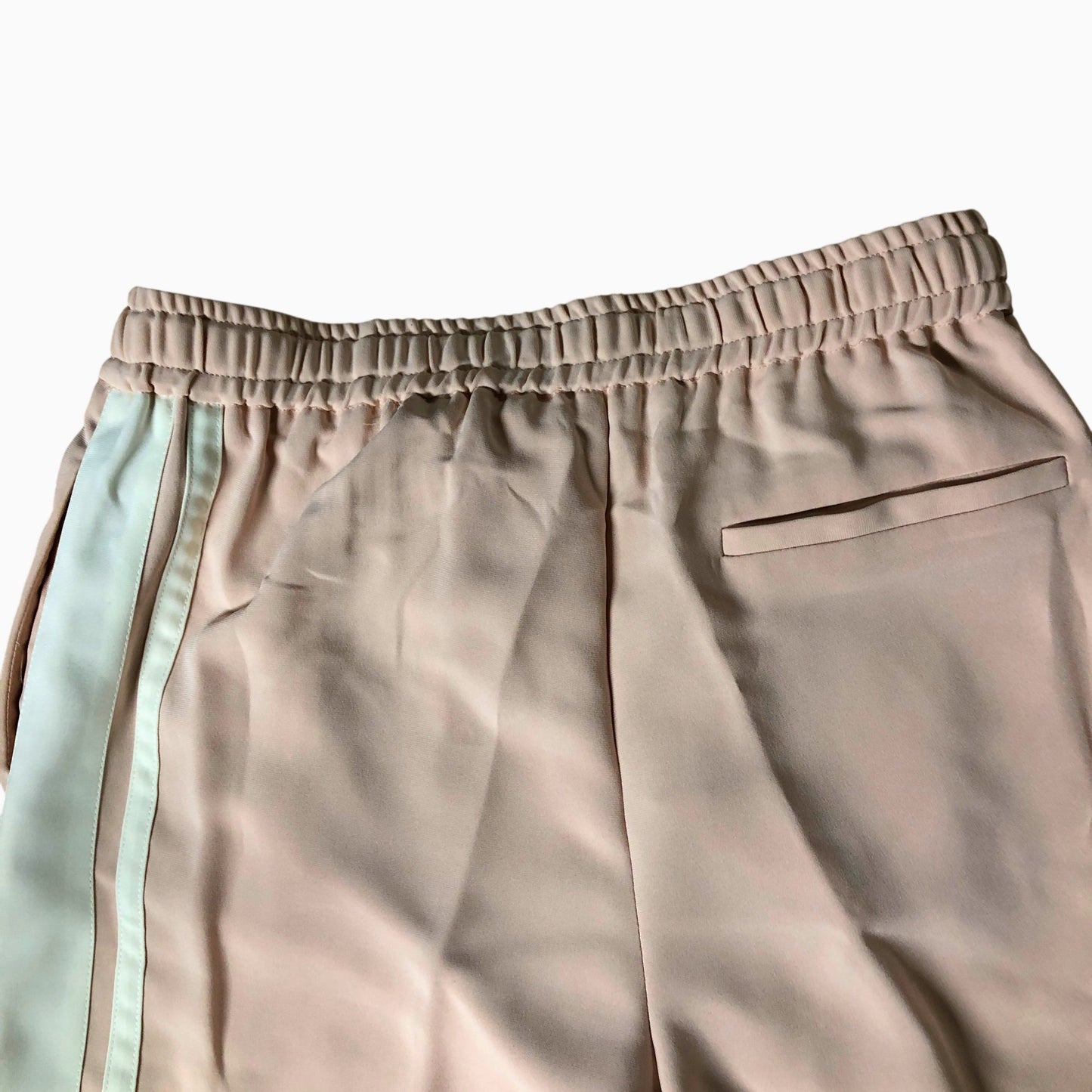 Branded Stylish Casual Trousers Women's Light Pink Elasticated Waisted UK14