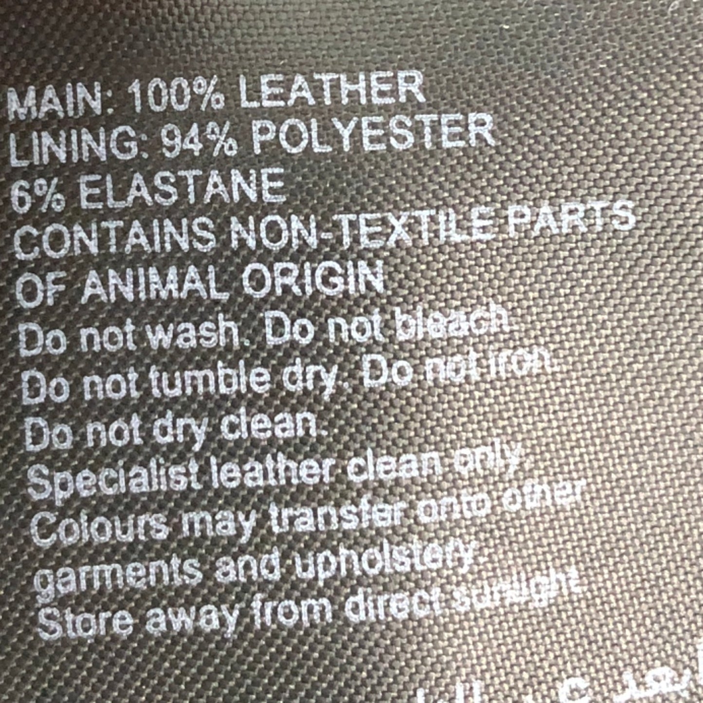 Black Leather Skirt UK16 Women's A Line Style With Belt Retro Fashion