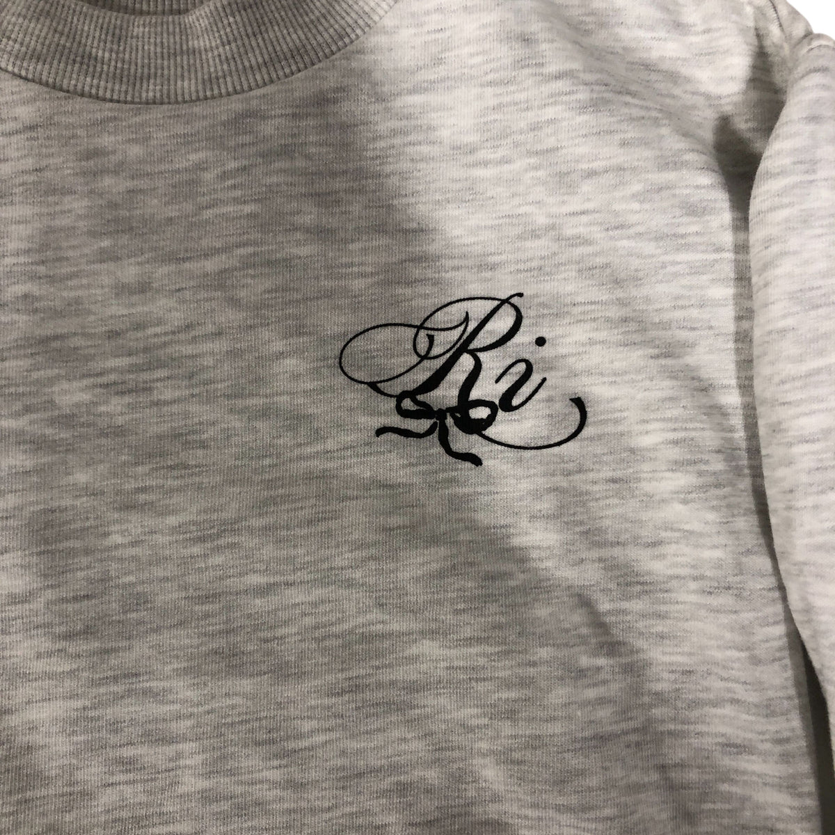 River Island Mini Heartbreaker Sweatshirt 2-3 Years Girls Grey Cotton Blend