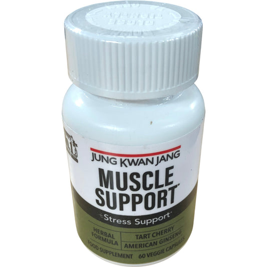 Jung Kwan Jang Muscle Support Stress Support Herbal Formula 60 Veggie Capsules