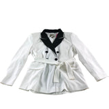 River Island Women's Classic Tuxedo Style Blazer Size 16 White