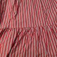 Baukjen Striped Dress UK Size 18 Women's Sleeveless Organic Cotton Red White