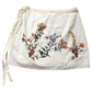 River Island Embroidered Skirt Women's Floral Cream Size 12