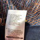 Floral Print Shirt 100% Organic Cotton Size L Women's Long Sleeve