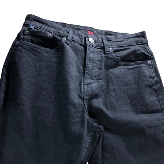 Crew Clothing Company Black Straight Leg Jeans 32R