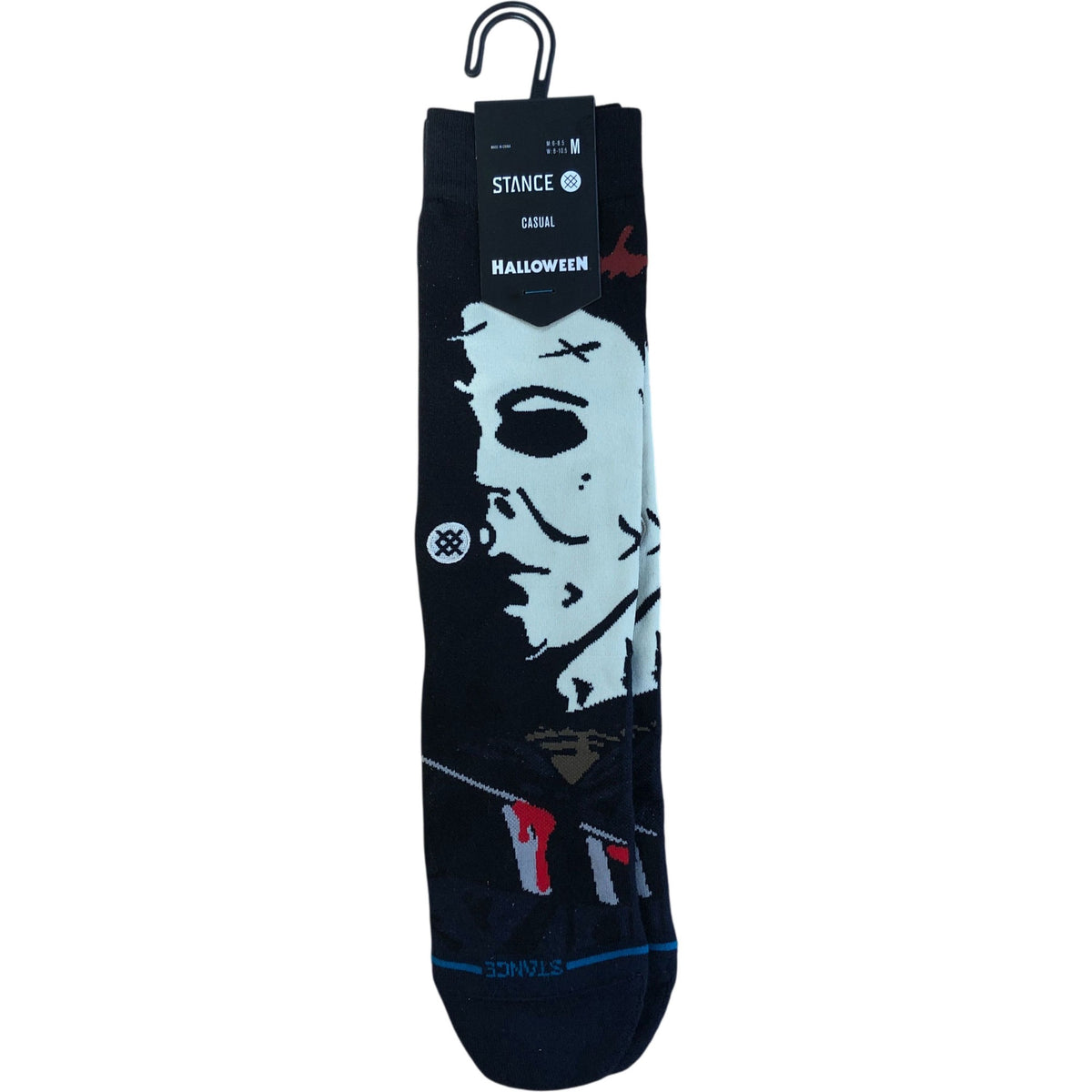 Stance Michael Myers Halloween Crew Socks M Black M5.5-7.5 W6-8.5