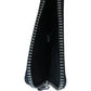 Black Leather Zipper Card Holder Unisex Stylish Design