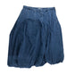 River Island Denim Specialist Midi Skirt UK10 Women's Blue Casual Cotton