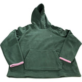 Crew Clothing Company Hoodie UK14 Women's Green Fleece Pullover Casual Wear
