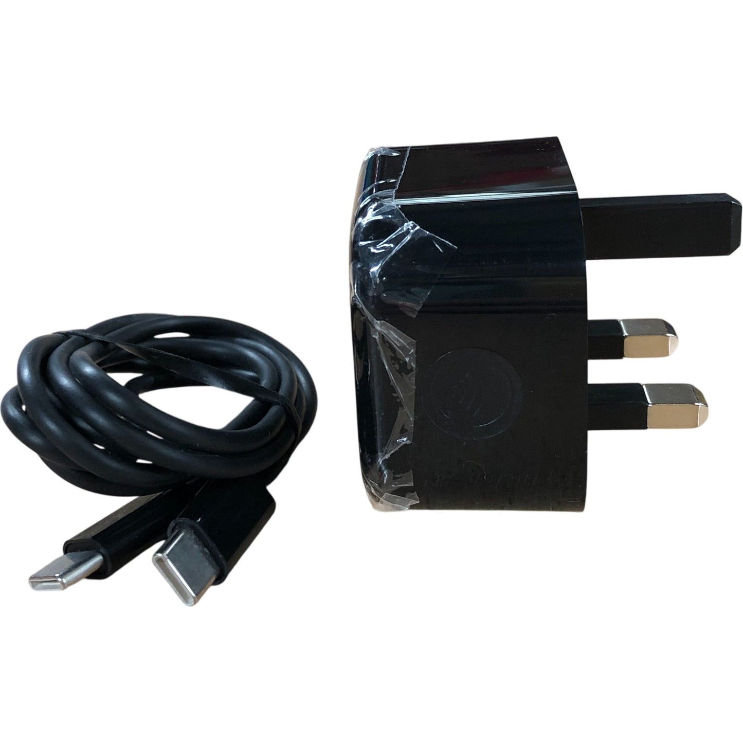 TEYASI USB C Fast Plug Charger with Cable Black Power Adapter