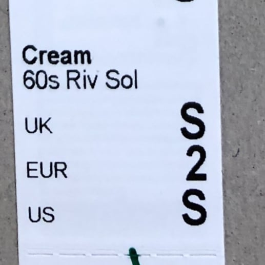 River Island Cream Floral Dress Size S Women's One Shoulder Style Polyester