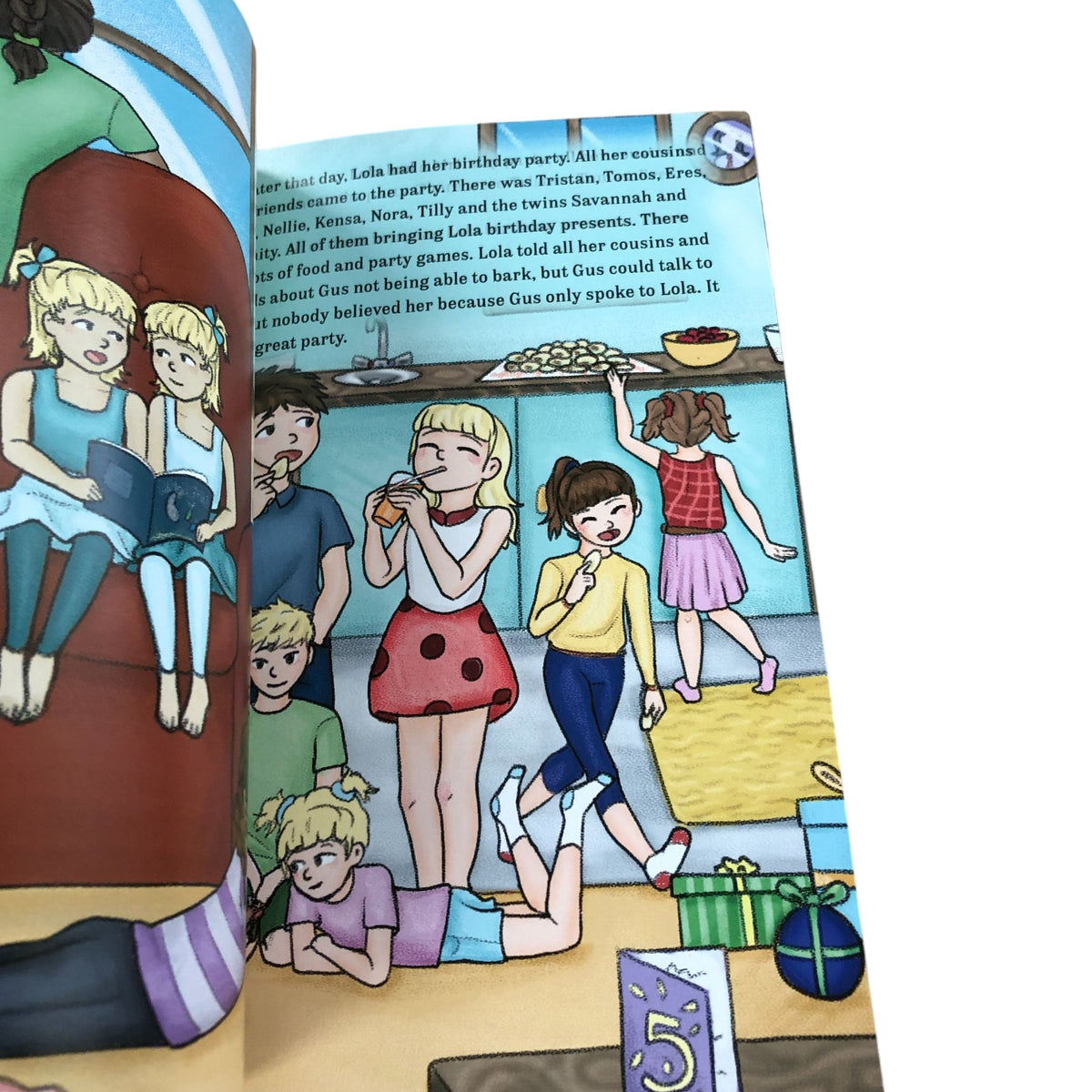 Lola and Gus Children's Book by Daniel Treherne Illustrated by Caitlin Gibb
