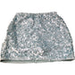 Sequin Mini Skirt Size UK14 Women's Light Blue Party Wear Fashion