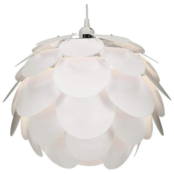 kwmobile Blossom Puzzle Lamp DIY Assembly Light Shade 62 Piece Design