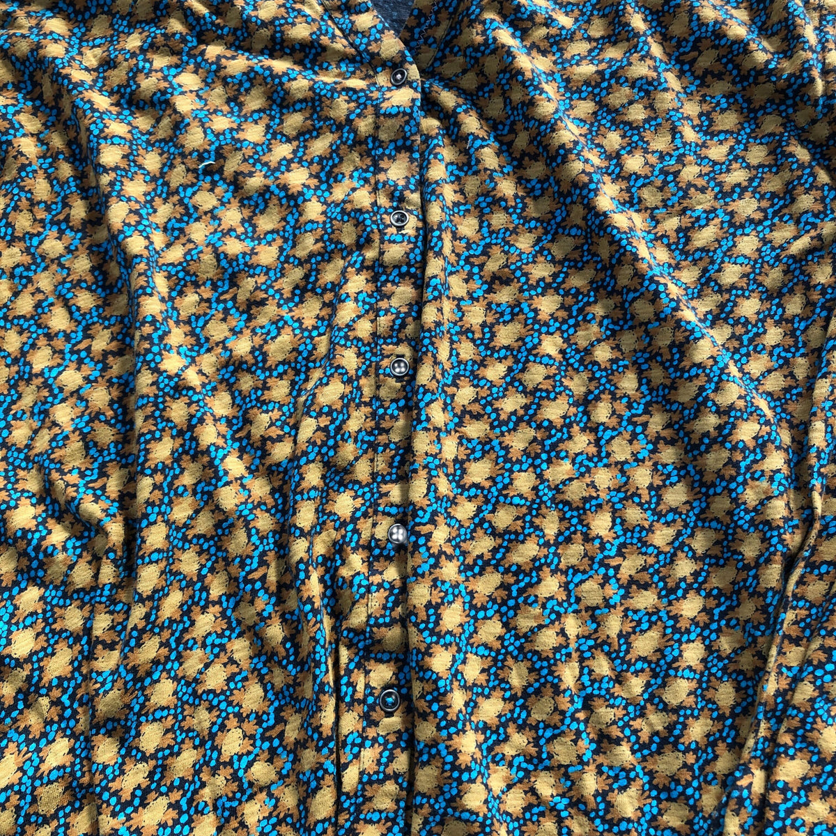 Casual Shirt 100 Cotton Long Sleeve Patterned Size 20 Unique Style