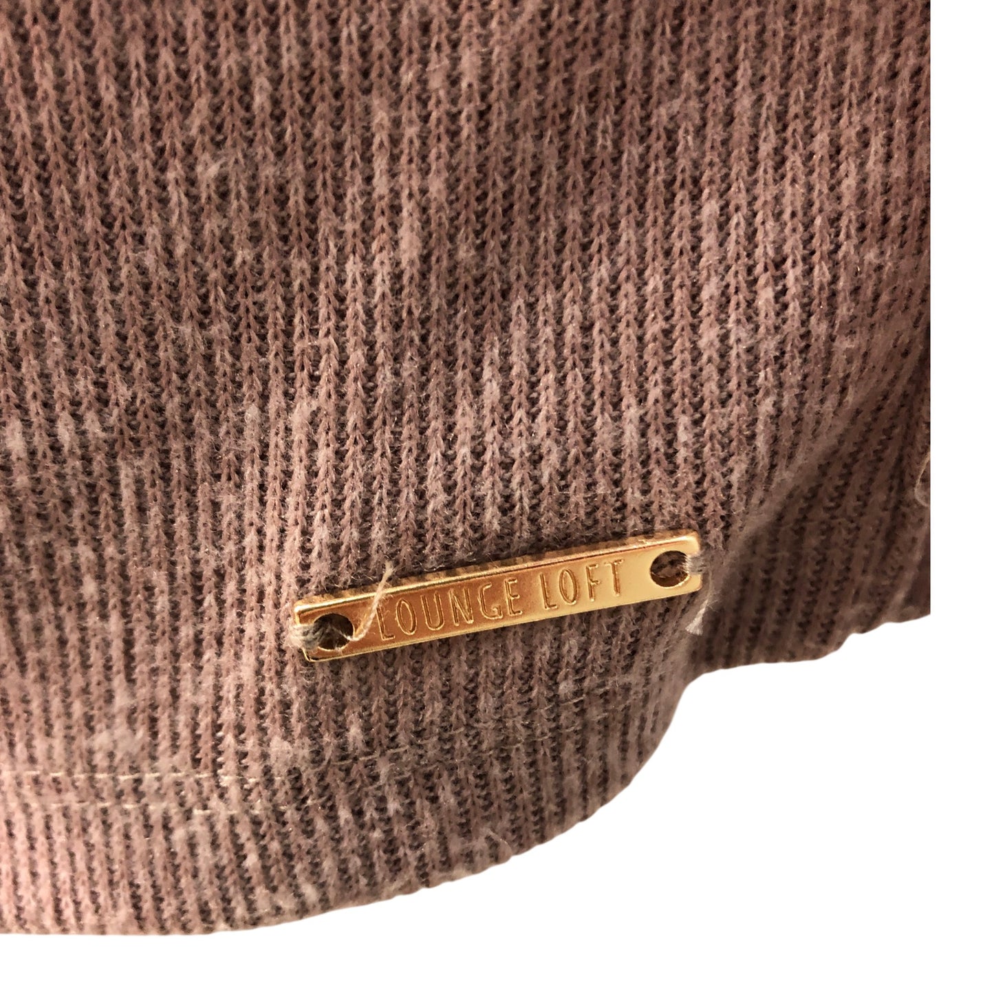 River Island Lounge Loft Sweater UK10 Women's Soft Knit Blush Long Sleeve Top