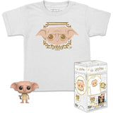 Harry Potter Dobby Pocket Pop And Tee Child Medium Size Collectible Set