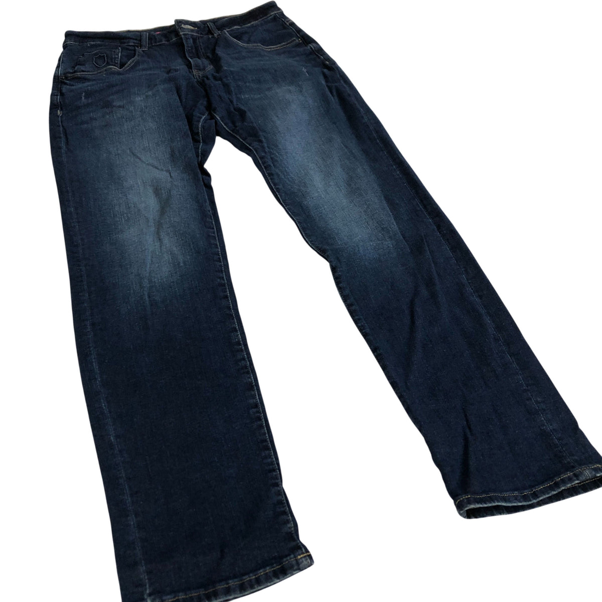 883 Police W32 L32 Regular Fit Jeans Men's Dark Wash Denim Stylish