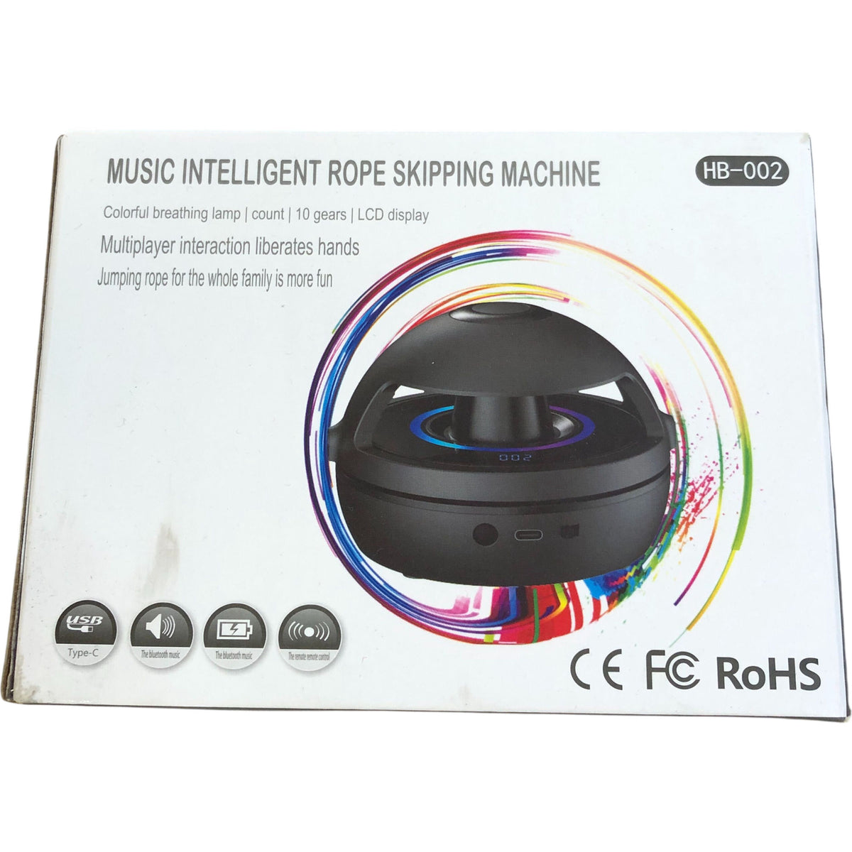 Music Intelligent Rope Skipping Machine Blue