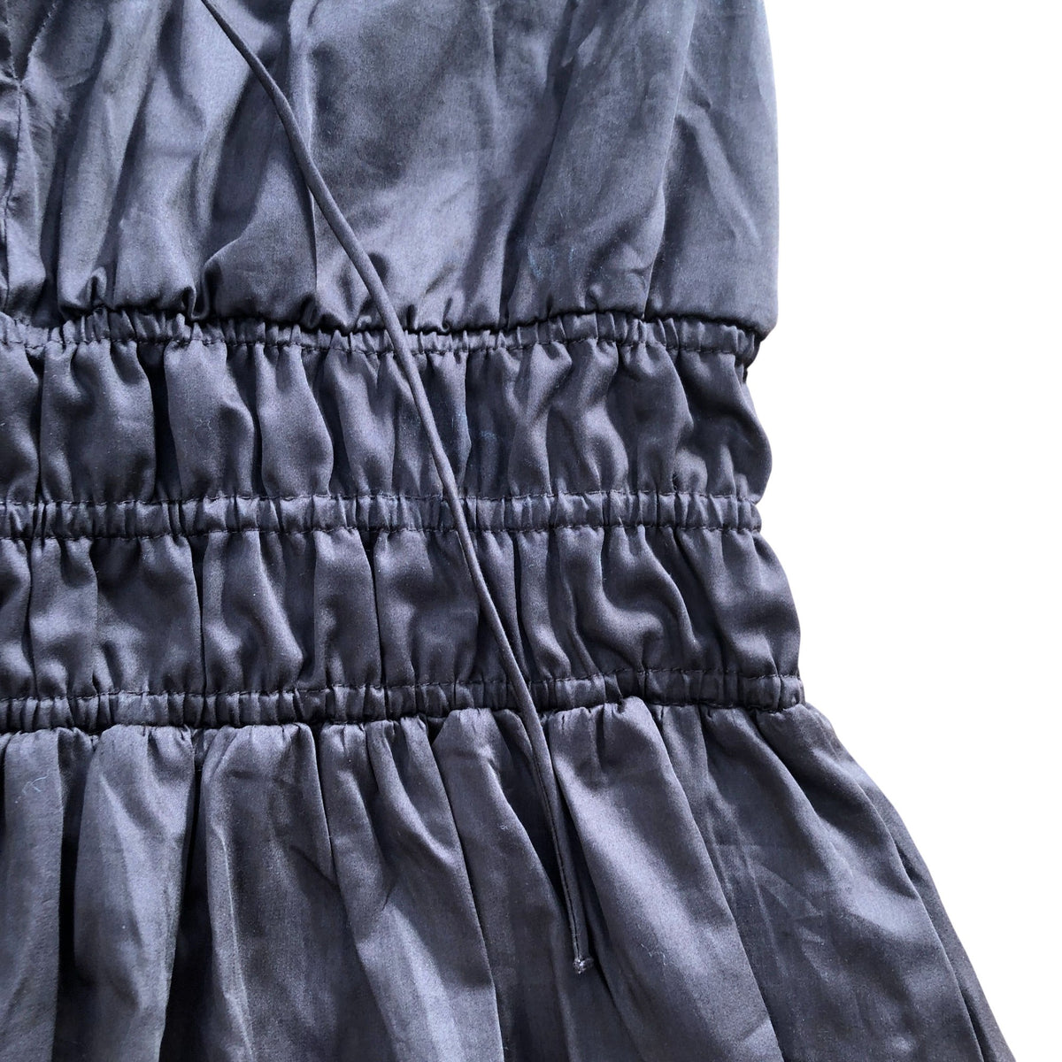 Baukjen Kyrah Cotton Waisted Midi Dress Dark Chocolate Size 12