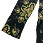 Tallie Eco Vero Jersey Dress UK8 Women's Black Floral Long Sleeve