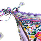 River Island Women Floral Print Swim Briefs Pink Tie Side Size 16
