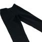 Women's Black Trousers Slim Fit Panel Design UK8