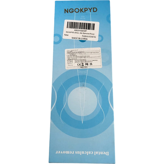 NGOKPYD Dental Calculus Remover Model YJK015A Pink Ultrasonic Cleaning Tool