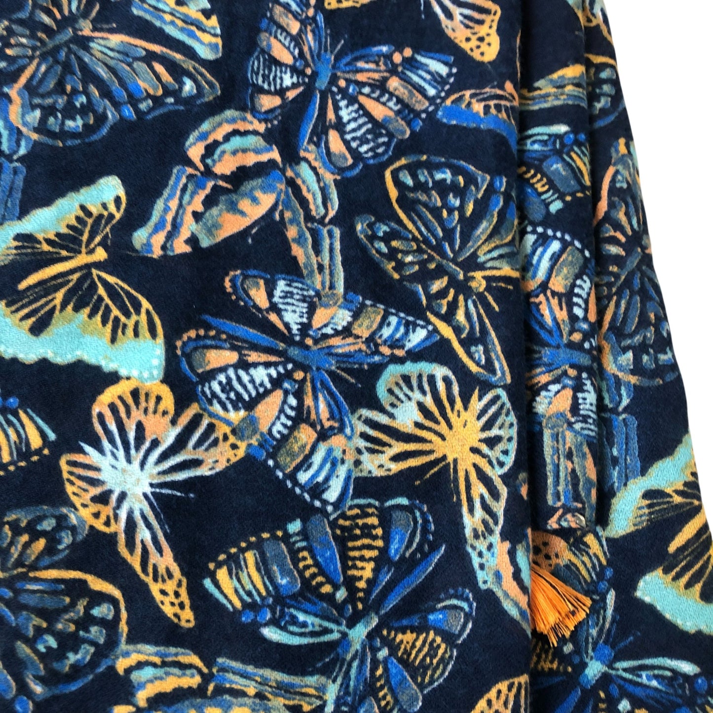 Weird Fish Butterfly Print Summer Scarf