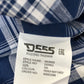 D555 Red Morris French Navy Check Cotton Shirt 5XL