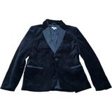 Reiss Black Velvet Blazer Formal Jacket 12-13 Years
