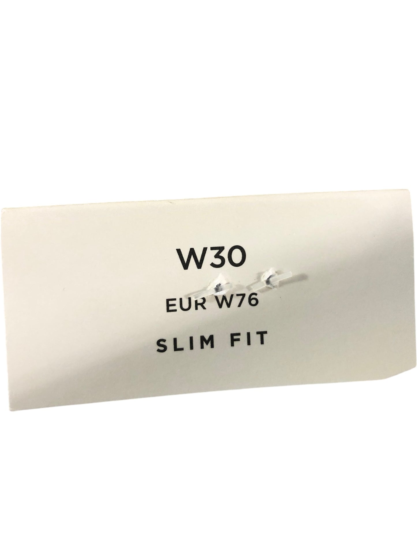 River Island Light Grey Slim Fit Shorts Size W30 Men's Casual Wear with Belt