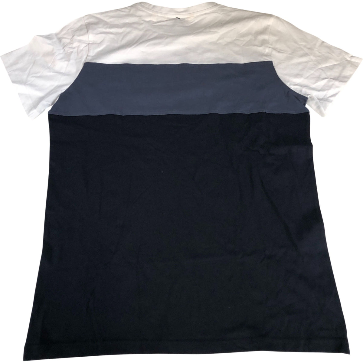 Onfire Colour Block T Shirt M Men's Casual Cotton Short Sleeve Tee Navy