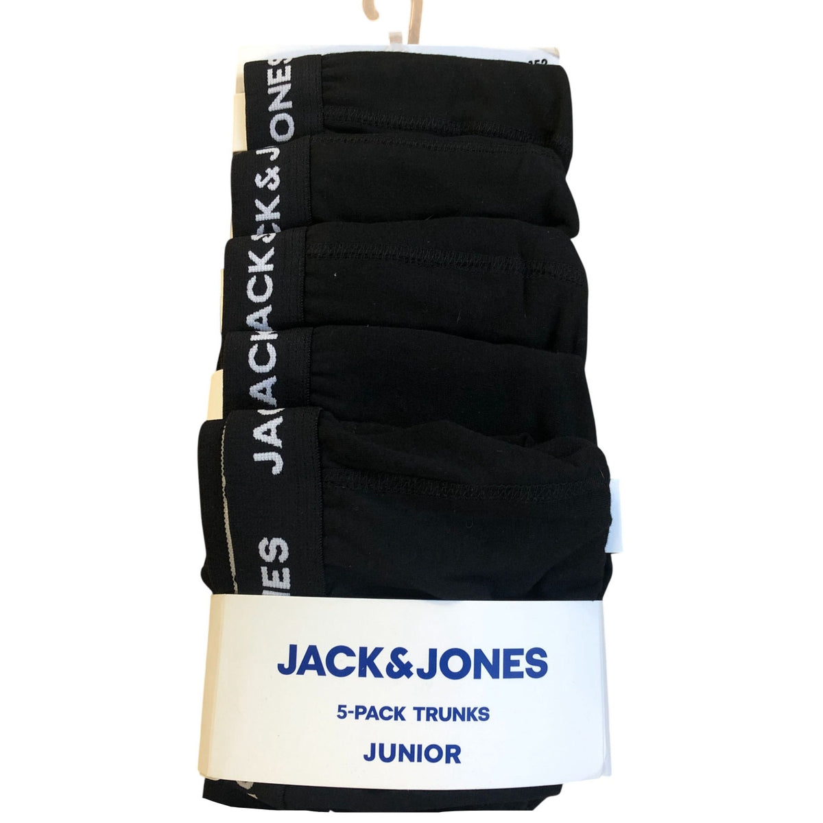 Jack & Jones 5 Pack Trunks Junior Black 12 Years