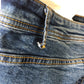 Crosshatch Barbeck 36S Men's Slim Fit Jeans Dark Wash Denim Cotton