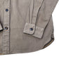 Furze Garment Dye Twill Shirt Mid Brown Size S